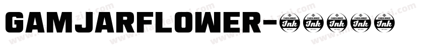 gamjarflower字体转换
