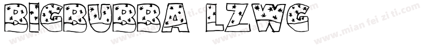 Bigbubba-LZWg字体转换