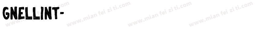 gnellint字体转换