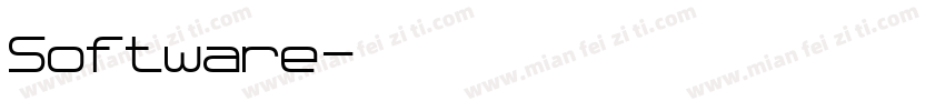 Software字体转换
