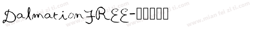DalmationFREE字体转换