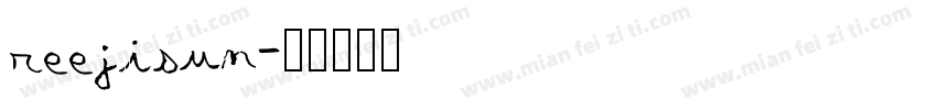 reejisun字体转换