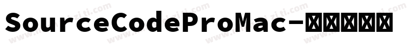SourceCodeProMac字体转换