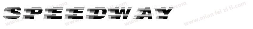 SPEEDWAY字体转换