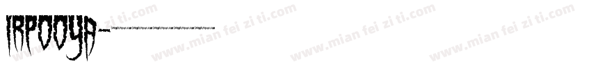 IRPooya字体转换