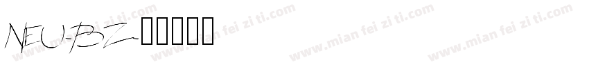 NEU-BZ字体转换