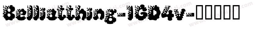 Belliatthing-1GD4v字体转换