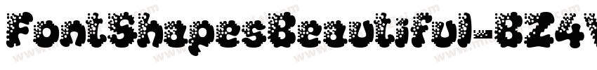 FontShapesBeautiful-BZ4V字体转换