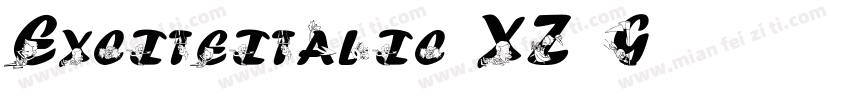 Exciteitalic-XZ4G字体转换