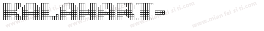Kalahari字体转换