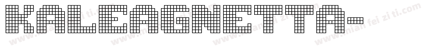 Kaleagnetta字体转换