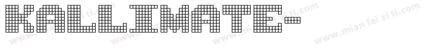 Kallimate字体转换