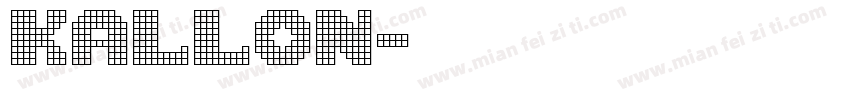 kallon字体转换
