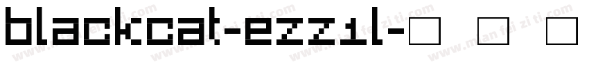 BlackCat-eZZ1l字体转换