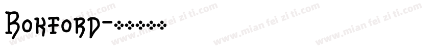 Rokford字体转换
