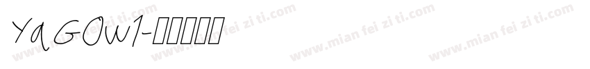 YaG0w1字体转换