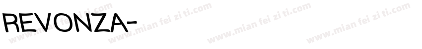 REVONZA字体转换