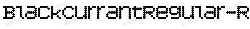 BlackCurrantRegular-R6x3字体转换