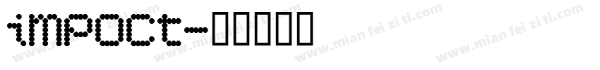 impoct字体转换