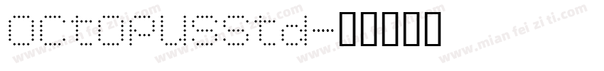 Octopusstd字体转换