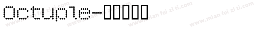Octuple字体转换