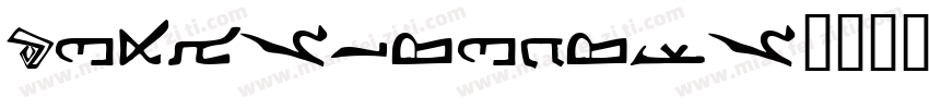 Dearjoefour-5WWa字体转换