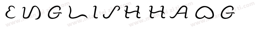 englishhaog字体转换