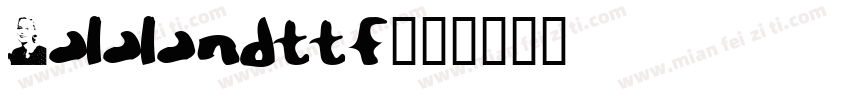 Lalalandttf字体转换