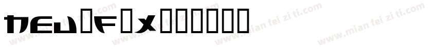 NEU-F6X字体转换