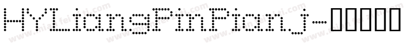 HYLiangPinPianj字体转换