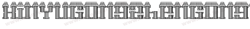 XinYuGongZhenGongTi字体转换