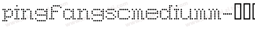 pingfangscmediumm字体转换