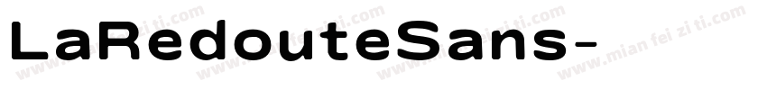 LaRedouteSans字体转换