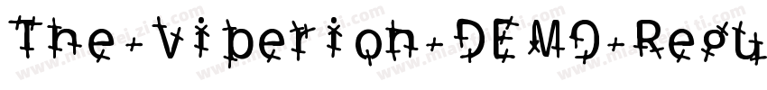 The-Viperion-DEMO-Regular字体转换