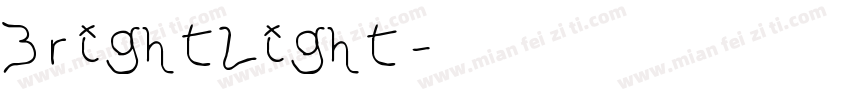 Brightlight字体转换