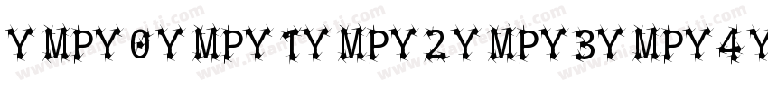 YMPY0YMPY1YMPY2YMPY3YMPY4YMSXSG字体转换