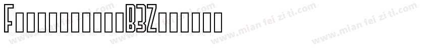 Floralone-wB3Z字体转换