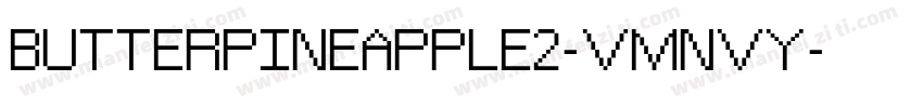ButterPineapple2-vmnVy字体转换