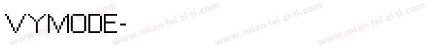 vyMode字体转换