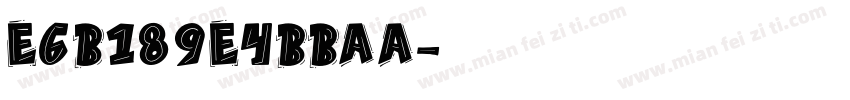 E6B189E4BBAA字体转换