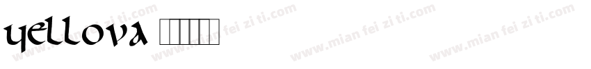 yellova字体转换
