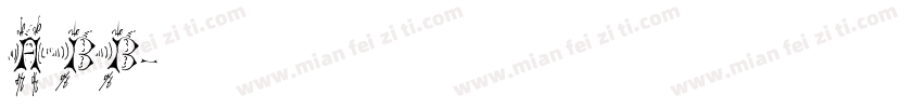 探索ABB模式字体转换