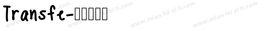 Transfe字体转换