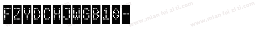 FZYDCHJWGB10字体转换