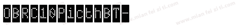 OBRC10PicthBT字体转换