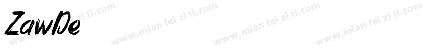 ZawDe10字体转换