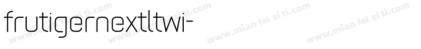 frutigernextltwi字体转换