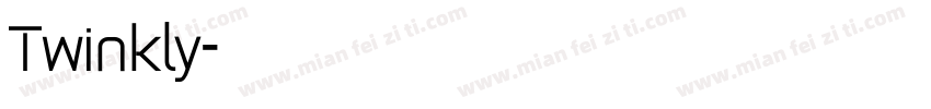 Twinkly字体转换