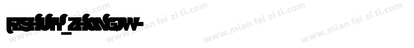 FZSHUIY_ZHONGJW字体转换