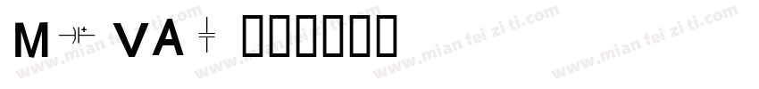 Mevac字体转换